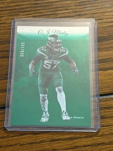 C.J. Mosley 009/299 2024 Prestige Green Xtra Points #232 Jets - Bild 1 von 2