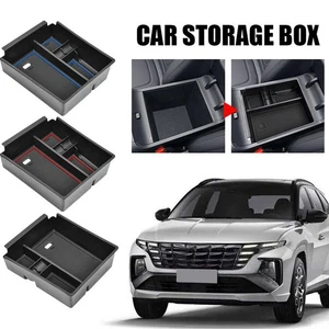 Reposabrazos central caja de almacenamiento organizador accesorios coche Tucson para Hyundai L2B5 - Imagen 1 de 11
