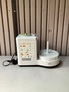 Braun Food Processor 4250 Base Unit Only - Working But 1 x Foot Broken On Bottom - Picture 1 of 24