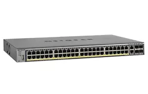 NETGEAR M4100-50G-POE+ MANAGED SWITCH | USED GOOD - Imagen 1 de 1