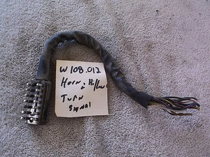 Mercedes Benz W108 Horn & Turn Signal Wiring Harness Kabelbaum 250S 1965-1969 - Foto 1 di 3