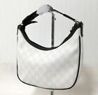Gucci Handbag 263757 524947 Gg Supreme Pvc Leather White Authentic