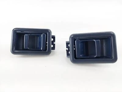 Maçaneta interna da porta e estojo adequados para Nissan Pickup D21 Pathfinder azul - Imagem 1 de 4