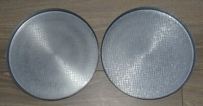 Tablett Deko Tablett Metall Rund - Bild 1 von 2