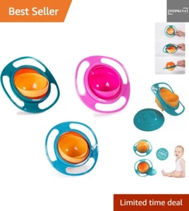 TM, 3er-Set Magic Bowl, 360 Grad drehbar, auslaufsicher, Gyro-Schüssel mit De... - Bild 1 von 11