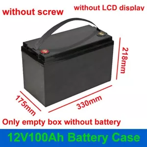 12V 17Ah 55Ah 100Ah Battery Case Storage Box for LiFePO4 32700 32650 18650 - Picture 1 of 33