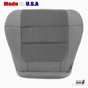 2000 to 2003 Ford F150 XLT Driver Bottom Cloth Seat Cover Dark Graphite "Gray" - Picture 1 of 8