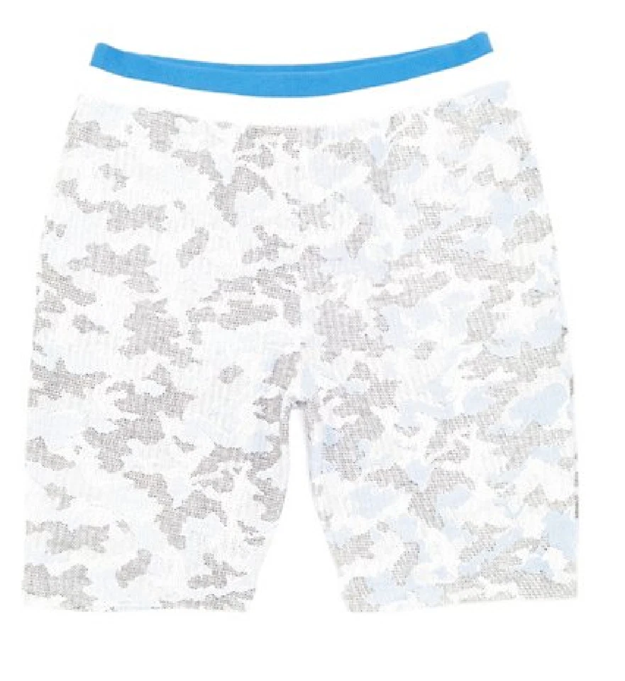 Michael Kors 男式提花迷彩睡衣短裤,大号 — 第 1/1 张图片