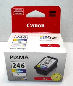 Canon PIXMA CL-246XL Color Inkjet Printer Cartridge - Sealed - Picture 1 of 7