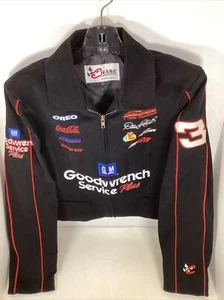 Vintage NASCAR Jacket Ladies (L) Dale Earnhardt Sr 3 Goodwrench Chase Authentics - Picture 1 of 7