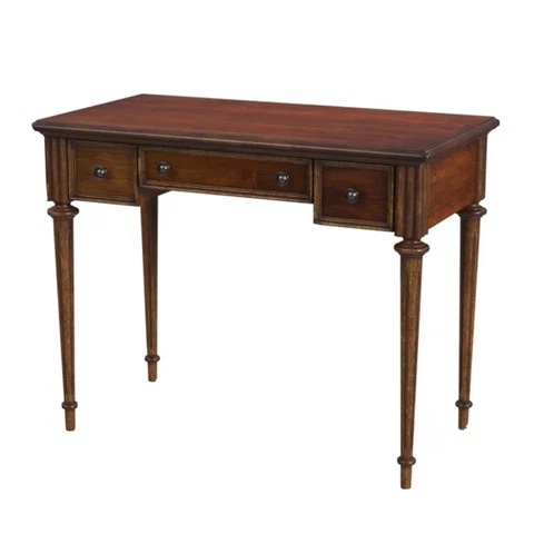 Antique Solid Wood Desk | Light Cherry Cover