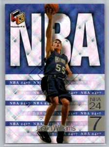 1999 Upper Deck Holo GrFx NBA 24 7 Jason Williams #N7 - Picture 1 of 2
