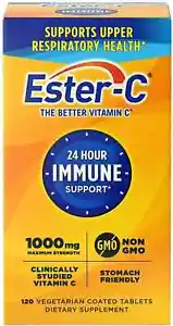 Ester-C Vitamin C 1000 mg Coated tablets, immune System Booster 120ct 2 Pack - Picture 1 of 6