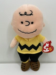 Ty Beanie Baby Erdnüsse Charlie Brown Squeeze Me Play Song 7,5"" 2010 Neu - Bild 1 von 5