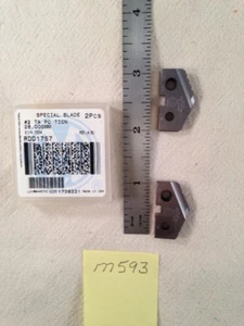 2 NEUE 28 MM VERBÜNDETE SPATENBOHRER-EINSATZ-BIT. RDD1757. KOBALT. #2. T-A. TICN {M593} - Bild 1 von 3