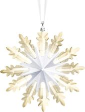 New in Box Sparkling Swarovski Crystal Star Christmas Ornament Winter Sparkle