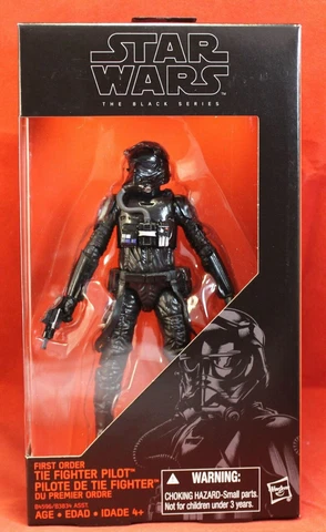 Star Wars 6" Action Figure Black Series - #11 TIE Fighter Pilot First Order Cover