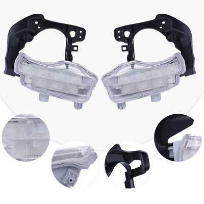 For Toyota Highlander 2014 2015 2016 LED DRL Daytime Running Light Pair Lights - Image 1 of 4