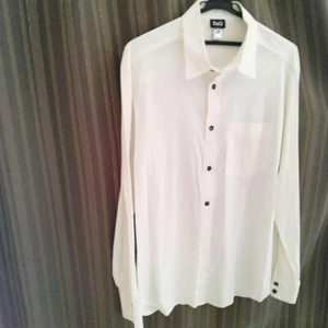 Dolce & Gabbana Long Sleeve Shirt 42/56 Cream Authentic Men Used - Picture 1 of 7