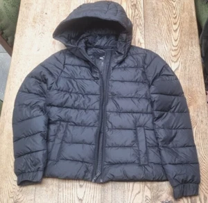 ABERCROMBIE AND FINCH HOLLISTER PUFFER JACKET SMALL BLACK - Picture 1 of 20