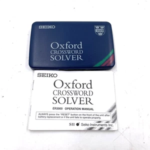 Seiko ER3000 Oxford Crossword Solver Untested - Picture 1 of 11