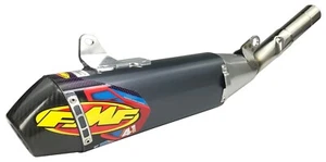 FMF Factory 4.1 Slip-On Exhaust Pipe 044453 Anodized 19-26 Yamaha YZ250FX/YZ250F - Picture 1 of 2
