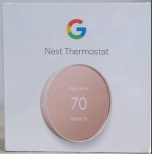 NEW Google Nest Thermostat with WIFI (ROSEGOLD/SAND)