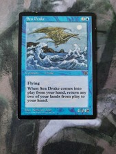 Magic the Gathering MTG - 1 x Sea Drake - Portal Second Age - LP