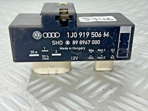 VOLKSWAGEN AUDI SEAT RELAIS VENTILATEUR RADIATEUR MOTEUR REF 1J0919506M - Imagen 1 de 3