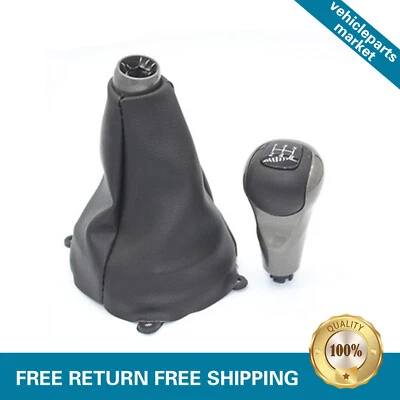 Fits 2006 2007 2008 2009 2010 2011 Honda Civic 5 Speed Gear Shift Knob With Boot - Image 1 of 4