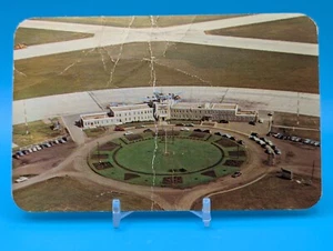 1954 Aerial View of Administration Building Edmonton Alberta Canada Postcard - Picture 1 of 2