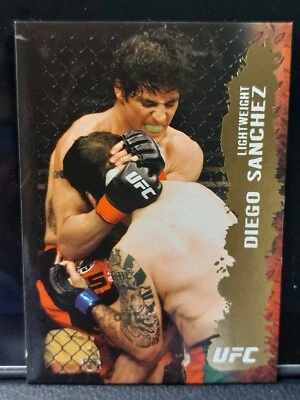 Diego Sanchez #75 2009 Topps UFC Round 2 Thick Gold Parallel - Image 1 of 2