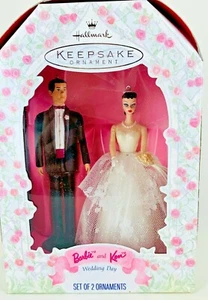 1997 Barbie Ornament, "Barbie & Ken" - Picture 1 of 9