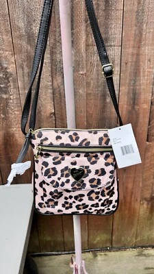 Bolso Mensajero Bandolera Betsey Johnson Nylon Mush Estampado Multi Animal BB16445 Foto 1 de 4