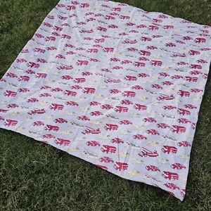 Pottery Barn Kids Full/Queen Fire Trucks Duvet And Single Sham SEE PICTURES! - Picture 1 of 15