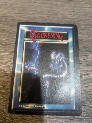 1st Edition Highlander TCG CCG Quickening General Katana - Image 1 of 2