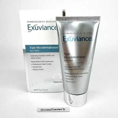 EXUVIANCE Triple Microdermabrasion Face Polish Targeted Exfoliating Treatment - Image 1 of 4