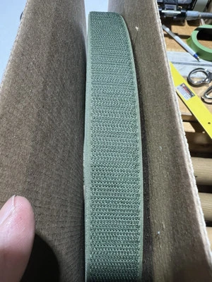 Velcro® Brand 1” Sage Green HOOK & LOOP SEW-ON-TYPE 50 YRDS On EACH ROLL - Image 1 of 4