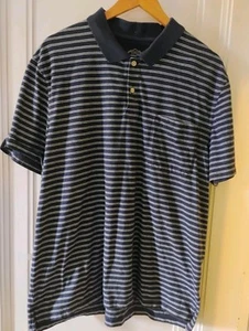 St. John’s Bay Polo Golf Shirt Herren Gr. L Herren Blau Kurzarm Outdoor Sommer - Bild 1 von 6
