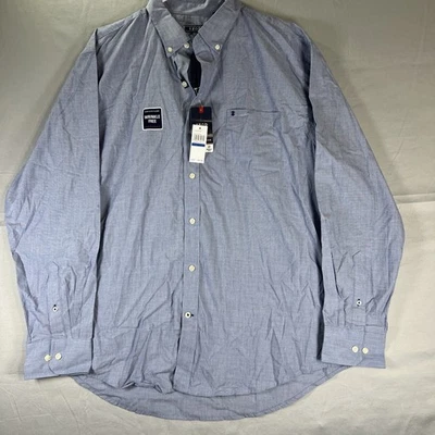 Izod Advantage Performance Button Down long Sleeve  Size XL - Image 1 of 3