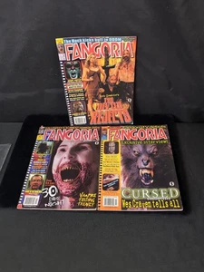 3 Vintage Fangoria Horror Magazines "Devil's Rejects" Wes Craven 30 Days Of... - Imagen 1 de 13