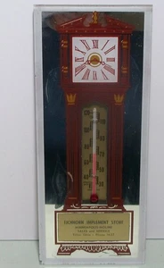 Vintage Minneapolis-Moline Dealer Glass Wall Thermometer (1940's 1950's)  Rare - Picture 1 of 4