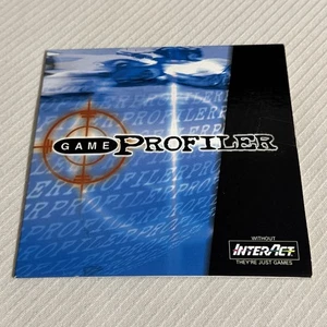 Vintage Profiler CD-ROM Gioco Interact 1999 Reciting Corp - Foto 1 di 7