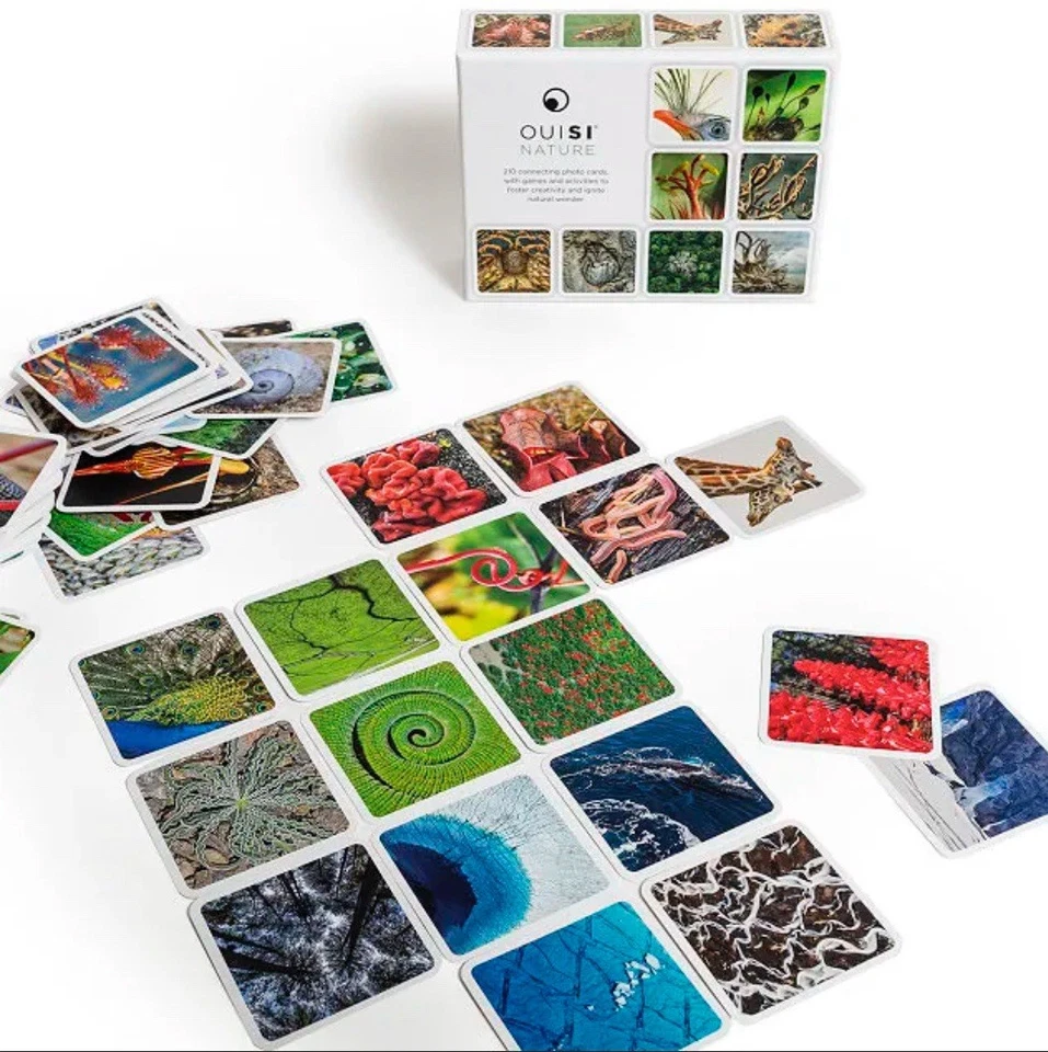 OuiSi Nature Card Game 210 Cards – Mindfulness Creativity Family Gift NEW - Image 1 of 4