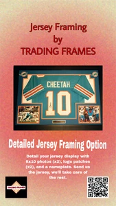Custom Jersey Framing - Sports Display 2 8x10s 2 Logo Patch Nameplate Frame - Picture 1 of 9