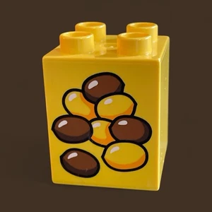 Bloque Duplo amarillo - 2X2 - caramelo - envío combinado (MISC233) - Imagen 1 de 1