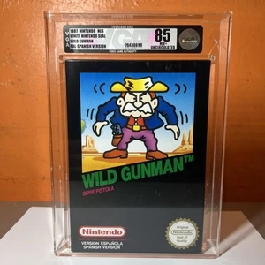 Wild Gunman Nintendo NES PAL Spanish Version Sealed New VGA 85 Uncirculated - Picture 1 of 8