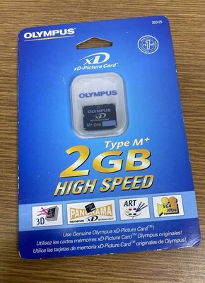 Olympus XD-Picture Card 2GB Type M+ High Speed-New Sealed - Image 1 of 2