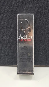 Dior Addict Lippenbalsam Lip Glow Full Size 3,2g Coral Pink 033 Brandneu im Karton - Bild 1 von 3