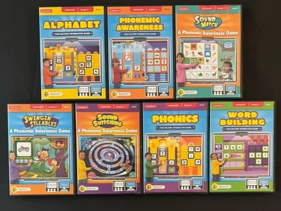 Lot 7 Lakeshore LANGUAGE Learning CD-ROM (PC/MAC) Grade Kindergarten - 1st - Image 1 of 4